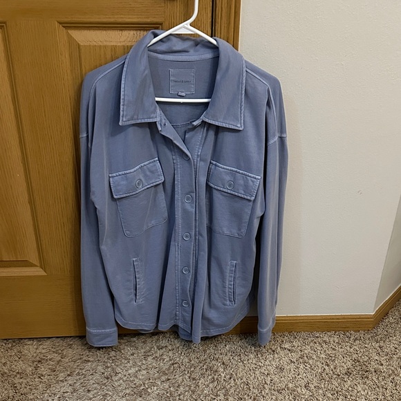 Thread & Supply Tops - Thread & Supply Casual Blue Button Down Shirt